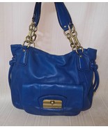 COACH Kristin Calf Leather Handbag Purse  Shoulder Bag Tote 14758 - $49.49