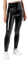 Spanx faux patent leather leggings in Classic Black - size M - £77.68 GBP