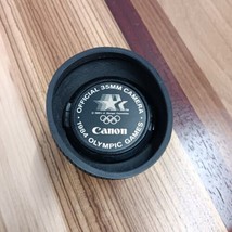 Canon Lens FD 50mm 1:1.8 w/ 1984 Olympic Games Official 35mm Camera lens cap - $56.09