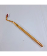Vintage John O Butler Co Chicago Gold Tone Dental Gum Stimulator dentist... - $9.00