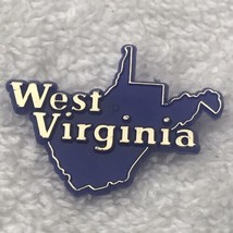 West Virginia Pin Vintage Plastic Travel Souvenir Road-trip - $9.95