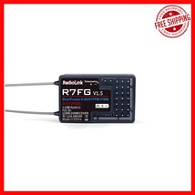 Long-Range 7 Channel RC Receiver with Integrated Gyro &amp; Anti-Interferenc... - $645.41 MXN