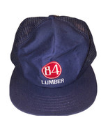 84 Lumber Embroidered Vintage Snapback Trucker Style Hat - £13.75 GBP