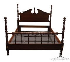KINCAID FURNITURE Solid Cherry Traditional Style Queen Size Pediment Bed... - £943.94 GBP