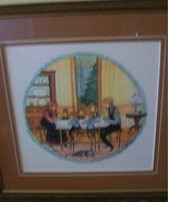 AMISH FAMILY AT DINNER by PATRICIA BUCKLEY MOSS, LTD. ED. SIGNED PRINT #... - £239.50 GBP