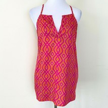 Mud Pie Womens Top Sleeveless Blouse Size Medium 8-10 Pink Orange V-Neck - $282.06 MXN