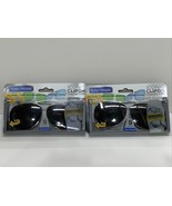 Solar Shield Clip On Polarized Sunglasses Small Black Lens Full Frame Lo... - $200.30 MXN