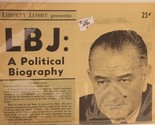 Vintage LBJ A Political Biography President Lyndon Johnson from 1964 VTG - $34.64