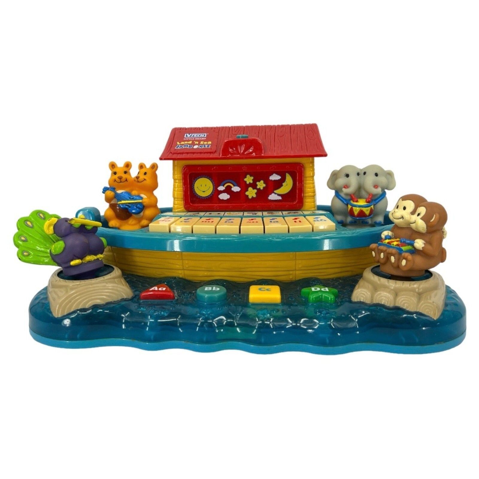 Vtech Little Smart Land 'N Sea Jamboree toy VTG 97 music piano learning baby - $29.70