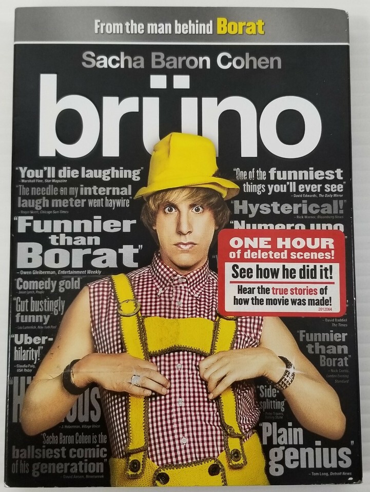 MI) Brüno (DVD, 2009) Sacha Baron Cohen - $4.94