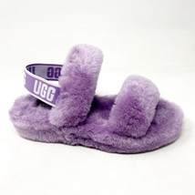 UGG Oh Yeah Lilac Bloom Purple Womens Sheepskin Slippers Sandals - £44.19 GBP