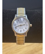 Vintage Timex Indiglo Woman&#39;s Water Resistant Watch Estate Jewelry Find ... - $24.75