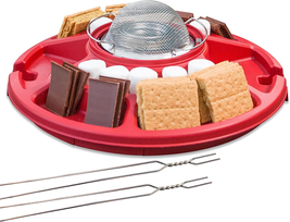 Sterno Table Top Smores Maker Kit with Easy Clean Serving Tray, Designed for Saf - £26.23 GBP