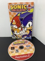 Disc and Manual Only - Sonic Mega Collection Plus (Sony PlayStation 2, 2004) PS2 - £7.73 GBP