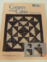Corners In The Cabin Quilt Blocks Patterns Book by Paulette Peters  - £23.42 GBP