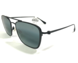Maui Jim Sunglasses MJ542-2M EBB &amp; FLOW Dark Gunmetal Frames Mirrored Le... - £208.34 GBP
