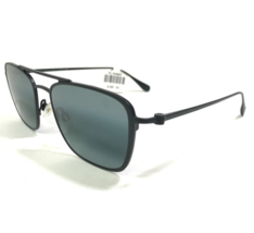 Maui Jim Sunglasses MJ542-2M EBB &amp; FLOW Dark Gunmetal Frames Mirrored Lenses - £209.05 GBP
