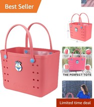 Waterproof and Easy-Clean Beach Tote for Women | Large Capacity for Adve... - $79.49