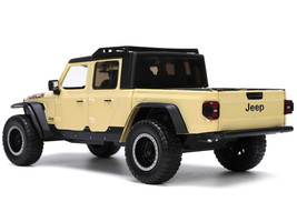 2020 Jeep Gladiator Rubicon Pickup Truck Cream w Roof Rack w Extra Wheels Just T - £36.47 GBP