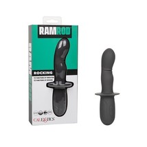 Ramrod Rocking Classic Rechargeable Dildo Gray - $58.91