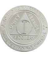 1 Year AA Medallion .999 Fine Silver 1 oz Trust God Clean House Help Oth... - £48.21 GBP