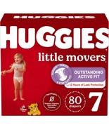 Huggies Size 7 Diapers, Little Movers Baby Diapers, Size 7 - $1,900,667.23 MXN