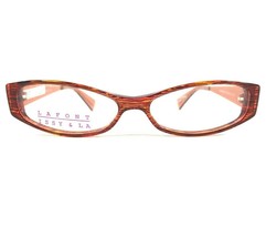 Lafont Issy &amp; LA PHILIPPINE 610 Eyeglasses Frames Red Orange Cat Eye 50-13-135 - £36.60 GBP