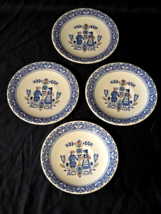 JOHNSON BROTHERS OLD GRANITE 5.75&quot; Dessert / Saucer HEARTS &amp; FLOWERS  - ... - $25.27