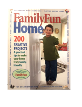 Family Fun Home 200 Creative Projects for Home and Kids Hardcover Book - $9.95