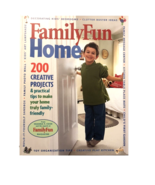 Family Fun Home 200 Creative Projects for Home and Kids Hardcover Book - $9.95