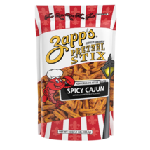 Zapp&#39;s New Orleans Style Spicy Cajun Pretzel Stix, 16 oz. Re-Sealable Bags - £24.72 GBP+