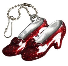 Wizard Of Oz #120 RUBY SLIPPERS 75th Anniversary Clip On Pewter Ornament... - £7.90 GBP