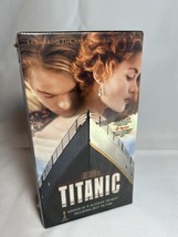 TITANIC VHS TAPE BOX SET FACTORY SEALED NEW IN PACKAGE VINTAGE (1997) - £18.50 GBP