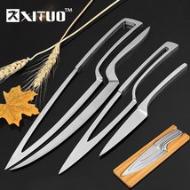 XITUO Kitchen knife 4pcs set Multi Cooking Tool stainless steel Durable chef - £65.50 GBP - £76.57 GBP