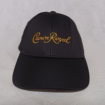 Tangerine Crown Royal Ball Cap Hat Black Adjustable - $18.95
