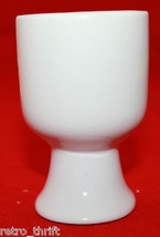 Mattel Barbie Mariposa White Ceramic Footed Egg Cup Stand Holder Butterf... - £21.09 GBP