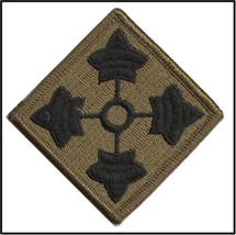 4th Infantry Division Multicam Patch 4TH Id 10 Quantity ( 10 Patches ) Sew On - £12.94 GBP