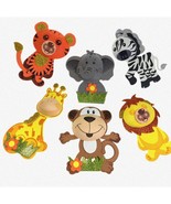 Wild Safari Adventure Foam Cutouts - Baby Shower &amp; Birthday Party Decora... - $68.66 CAD