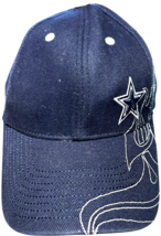 Dallas Cowboys Embroidered Hook &amp; Loop Adjustable Navy Blue Baseball Cap... - €11,07 EUR