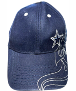 Dallas Cowboys Embroidered Hook &amp; Loop Adjustable Navy Blue Baseball Cap... - $18.04 CAD