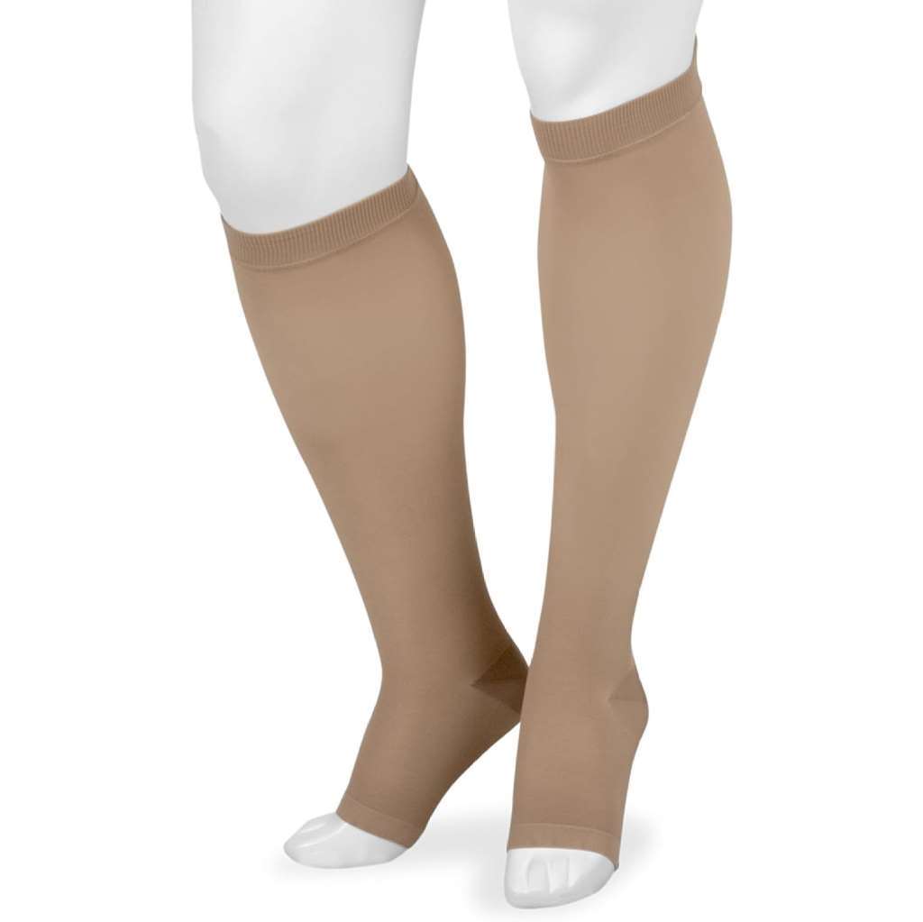 Juzo Basic Knee High, Open Toe, 30-40mmHg (Size: III) Beige - $48.37