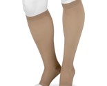 Juzo Basic Knee High, Open Toe, 30-40mmHg (Size: III) Beige - $48.37