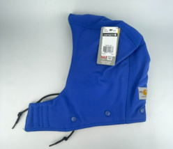 Carhartt Flame Resistant Duck Hood Royal Blue One Size Snap In HRC4 NFPA 70E - £14.36 GBP