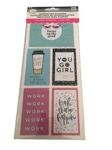The Happy Planner Journaling Sticker Boss Babe Work Career Coffee Goals Hustle - £10.35 GBP