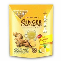 PRINCE OF PEACE Ginger Honey Crystals withlemon 30 Bag, 0.02 Pound - £14.96 GBP