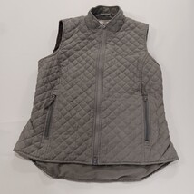 Outback Trading Company Women's Tan/Beige Grand Prix Quilted Vest Size Large  image 11