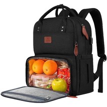 Lunch Backpack For Women, Insulated Cooler Backpacks With Usb Port, 15.6 Inch Co - £52.74 GBP