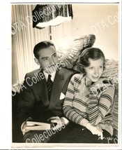PAUL LUKAS-8X10 PROMO STILL-ON COUCH-WITH LADY VG - £24.72 GBP