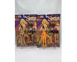 Lot Of (2) Skybolt Toyz Hobby Sinthia And Hell Glow Sinthia Action Figures - £50.45 GBP