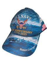 US Navy 250th Anniversary Classic Cap - $401.71 MXN